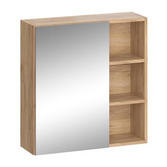 Vicco Armario Con Espejo Para Ba&ntilde;o Senyo, Antracita, 62 X 64 Cm, Vicco
