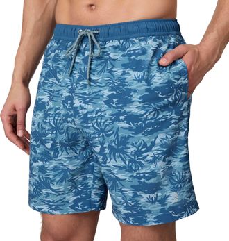 Free Country Mens Surf Camo Swim Short