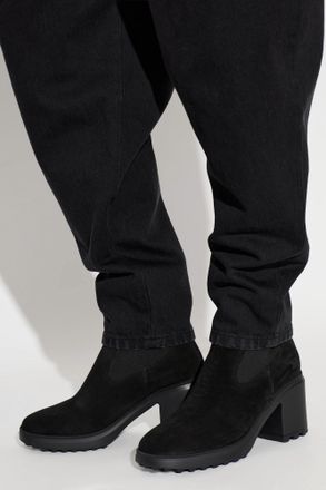 Hogan Chelsea Heeled Ankle Boots, Womens, Black