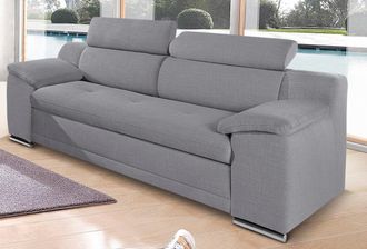 Sit&more 3-Sitzer »Andiamo« inklusive Kopfteilverstellung