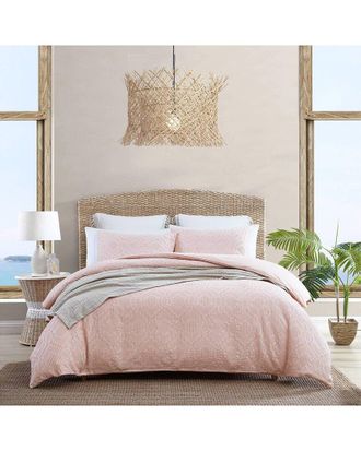 Tommy Bahama Textured Waffle 100% Cotton Comforter Bedding Set