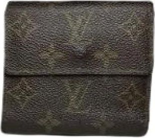 Louis Vuitton Pre-owned Wallets, female, Brown, Size: ONE SIZE Pre-owned Leather Wallet