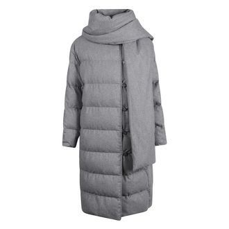 HUGO BOSS Dames, Mantels, Grijs, Maat: XL Wol