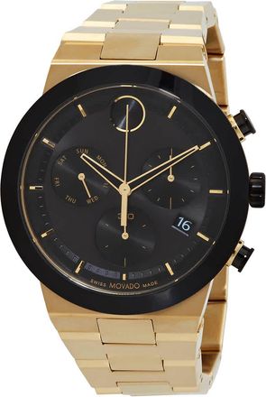 Movado Bold Fusion Quartz Black Dial Mens Watch 3600858