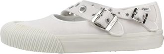 Vans Mary Jane Straps Metl - Dames - Ballerinas - Wit - 36 EU - Schoenen