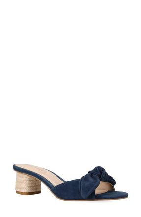 Pelle Moda Eaden Slide Sandal in Midnight at Nordstrom, Size 6.5