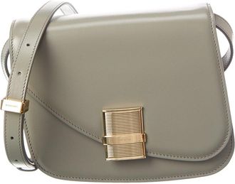Ferragamo Ferragamo Fiamma Small Leather Crossbody