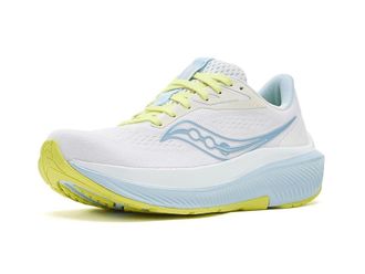 Saucony Echelon 10 Womens Running Shoes White/Ballad 1 : 10.5 D - Wide, Textile