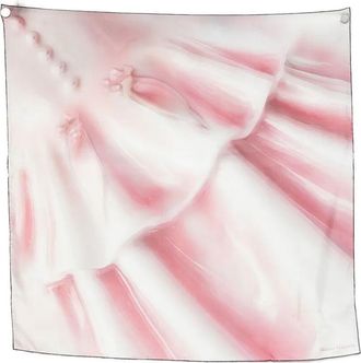 Maison Margiela Silk Scarf Porcelain
