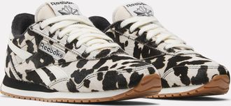 Reebok Classic Sneaker REEBOK CLASSIC CLASSIC AZ, Damen, Gr. 37,5, cow, schwarz, chalk, Leder, Synthetik, Schuhe Sneaker