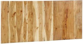 vidaXL Cabecero de madera maciza de pino 120 cm acacia Vidaxl