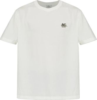 Etro Felpa con ricamo Pegasus - Bianco