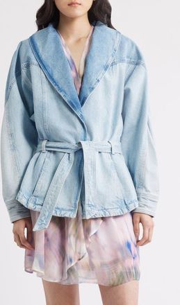 Boss Orange by Hugo Boss Paneled Denim Jacket in Bt Bu at Nordstrom, Size X-Small