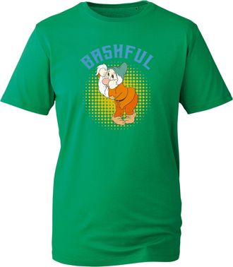 Generic Famous Fairy Tale Seven 7 Dwarfs T-Shirt, Moody Dwarfs Funny Bashful Dopey Colourful Cartoon Character Tee Tops(Kelly Green, 2XL)