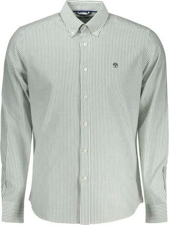 North Sails Heren, Overhemden, Groen, Maat: S Katoen