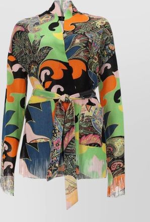 Etro fringed jacket