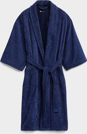 Le 31 Mens Velvety terry robe