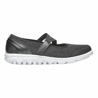 Prop&eacute;t Womens Travelactiv Mary Jane Flat Shoes In Black