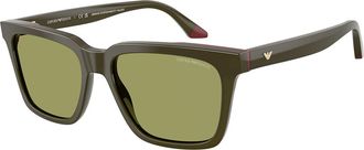 Emporio Armani EA4260 63162A Mens Sunglasses Green Size 55