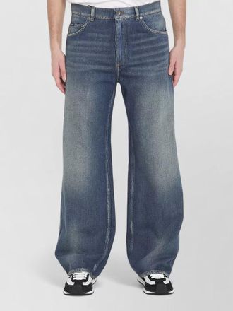 Dolce & Gabbana denim jeans wide leg regular fit