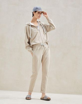 Brunello Cucinelli Tailored Drawstring Trousers - Beige