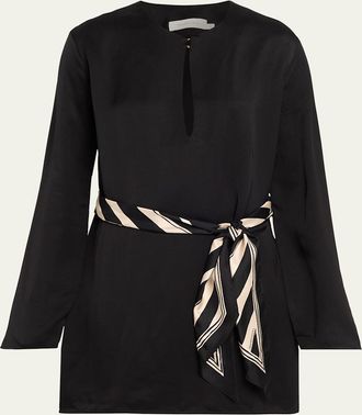 Zimmermann Rebellion Twill Tunic Top