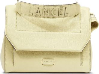 Lancel mini leather cross bag - women - Grained Leather/Fabric - One Size - Green