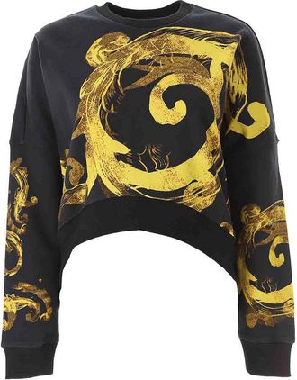 Versace Jeans Couture Watercolor Baroque Sweatshirt