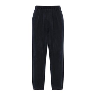 Giorgio Armani Suit Trousers, male, Blue, Size: L Loose-fit trousers