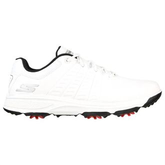 Skechers Mens Go Golf Torque 2 Golf Shoe In White/black