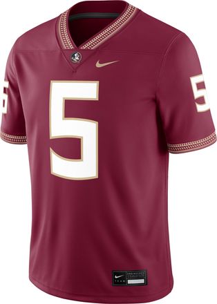Nike Jameis Winston Florida State Seminoles Mens Nike Mens Dri-FIT College Game Jersey in Red | NC2F08A8CP5-L12