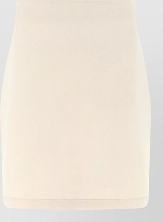 Fabiana Filippi cashmere fitted skirt