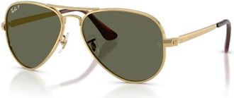 Ray-Ban Sunglasses, unisex, Yellow, 58 MM, Aviator MAX Rb3925 001/58 Sunglasses