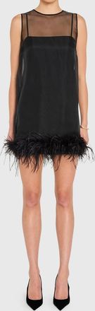 Amanda Uprichard Minnie Dress In Black