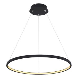 Globo Lighting L&aacute;mpara Colgante - Ralph - Negro - Metal - &Oslash; 61cm - Led - - Globo