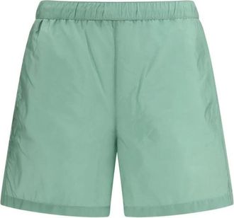 Prada Beachwear, male, Green, Size: S Polyamide Short and Mini Shorts