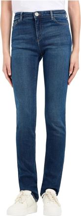 Emporio Armani ASV J85 Jeans - Dames - Slim Fit Jeans - Blauw - W27 - Denim - Jeans