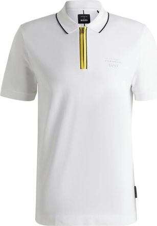 BOSS BOSS BLACK T-shirts and Polos Beige - Wit