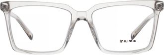 Miu Miu Demo Square Ladies Eyeglasses MU 08XV 12U1O1 54