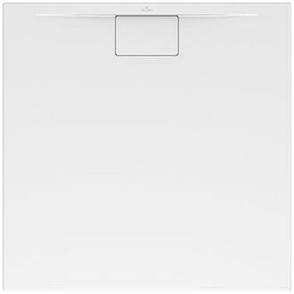 Villeroy & Boch Architectura Metalrim douchebak - acryl vierkant 100x100x1.5cm - alpine wit