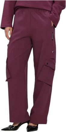 ALIX The Label Alix The Label, Broeken, Dames, Paars, XS, Polyester, Woven Cargo Pants