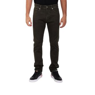 Karl Lagerfeld Heren, Jeans, Groen, Maat: W33 Leer