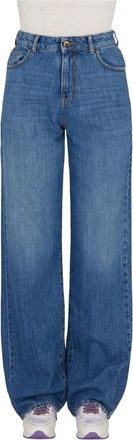 Emporio Armani Denim Jeans voor vrouwen - Dames - Loose Fit Jeans - Blauw - W26 - Denim - Jeans