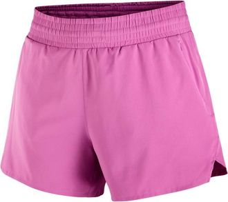 Salomon SHKout Core 2in1 4 Laufshorts f&uuml;r Damen | rosa