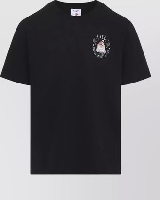 Casablanca graphic print cotton t-shirt