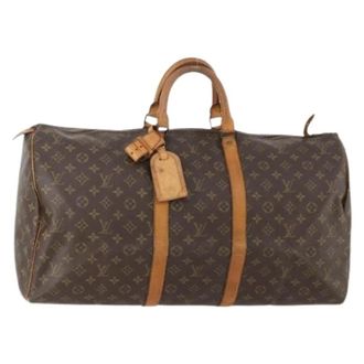 Louis Vuitton Pre-owned Weekend Bags, female, Brown, Size: ONE SIZE Pre-owned Boston Bag