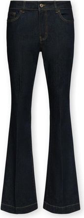 Elena Miro Flare Jeans - Dames - Flared Jeans - Blauw - 6XL - Katoen - Jeans