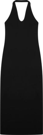 Toteme Abito in maglia compatta con scollo allamericana - - Dresses - Donna - Nero - M