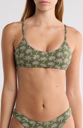 Lemlem Asha Bikini Top in Zafi Olive at Nordstrom Rack, Size Small