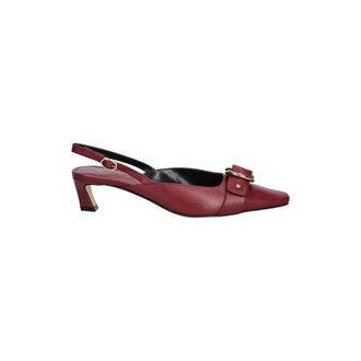 Michael Kors Schoenen, Dames, Rood, 39 EU, Leer, Jaden Pump